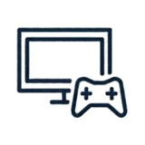 Television and games controller